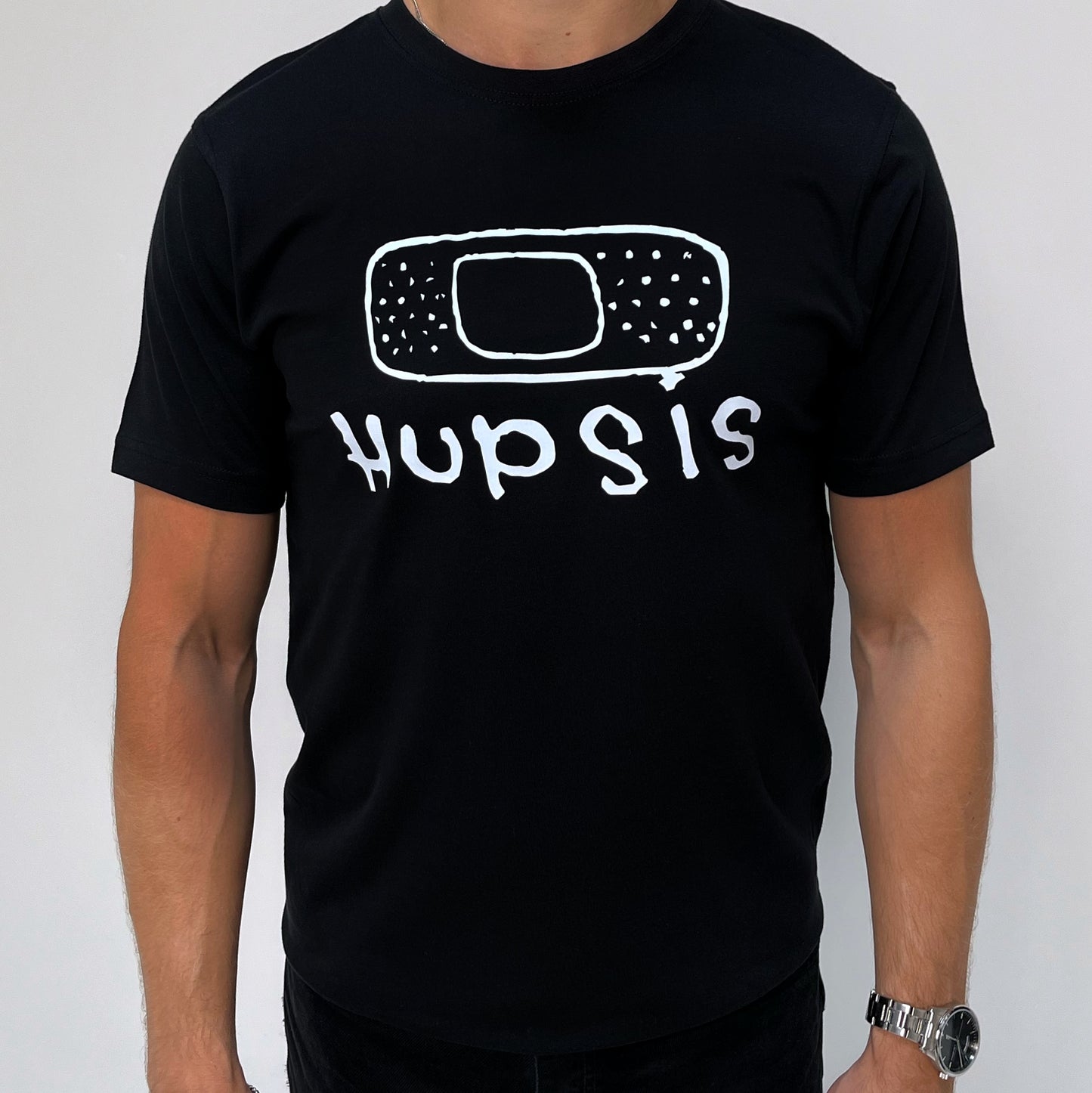 Bee - Hupsis T-Paita, Musta/Valkoinen
