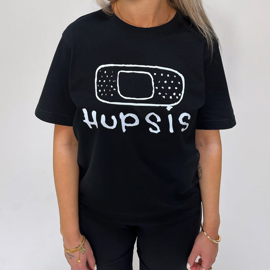 Bee - Hupsis T-Paita, Musta/Valkoinen