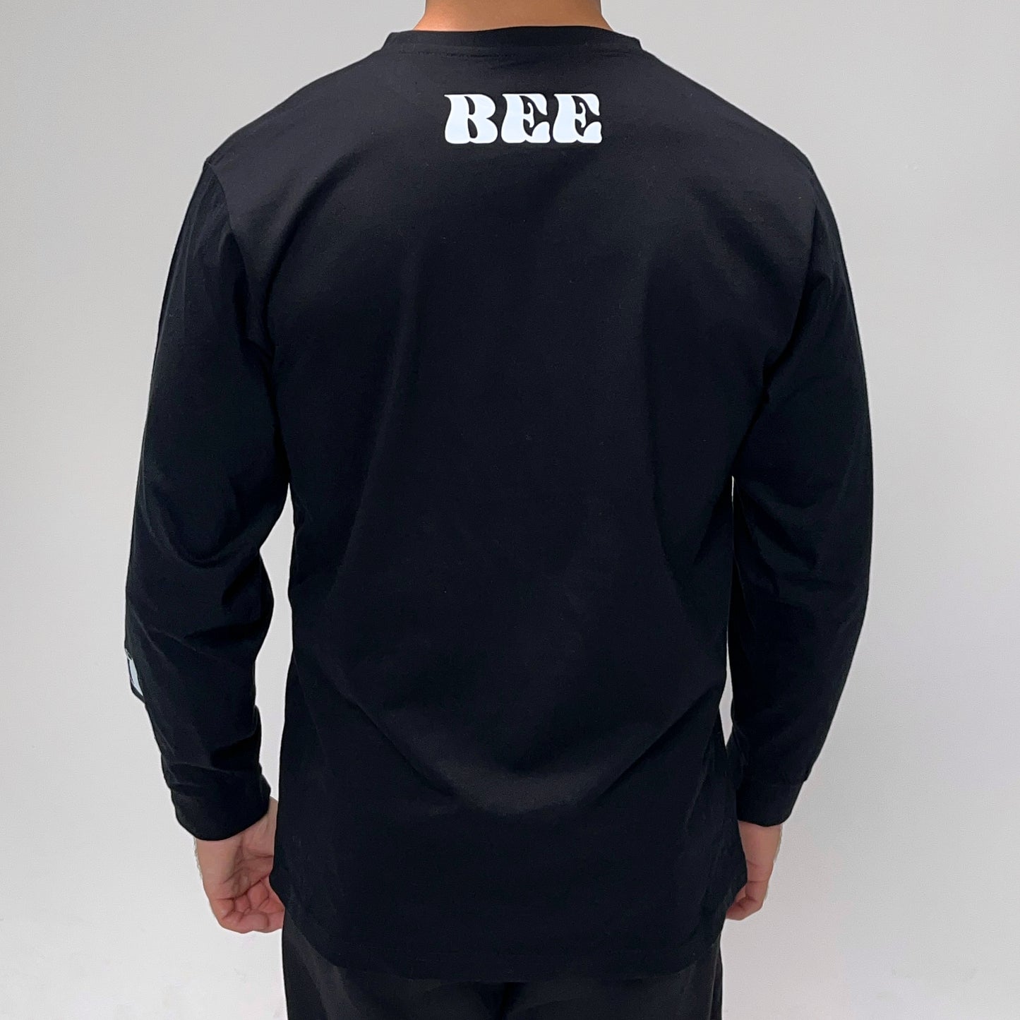 Bee - Hupsis Long Sleeve, Musta/Valkoinen